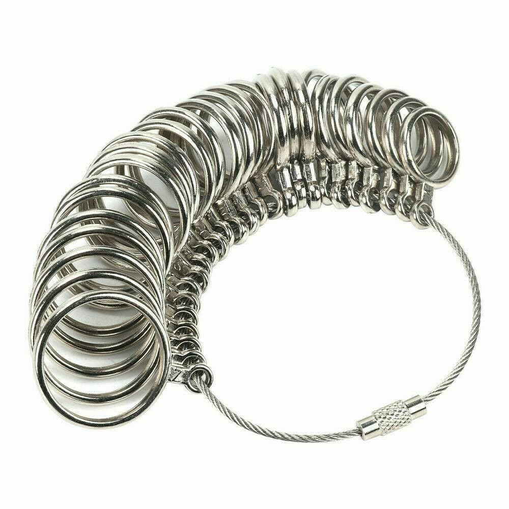 Ring Sizer Finger Measure For Men Women UK / EU Sizes A - Z +6 Gauge Official UK