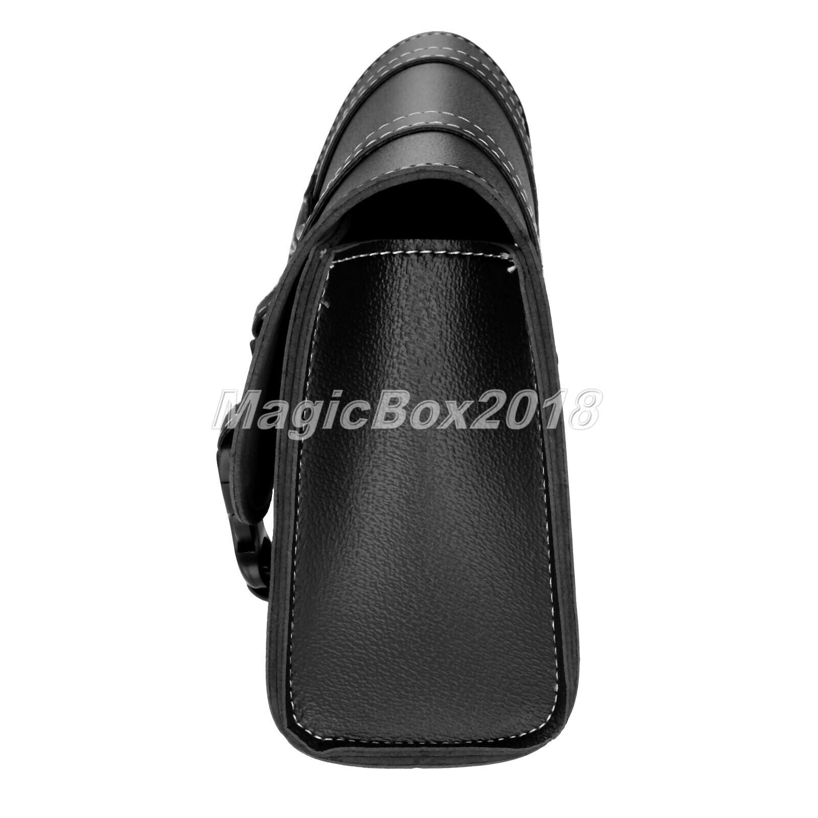 Motorcycle Waterproof Black Side Saddle Bag Storage for Kawasaki Vulcan 900 2010