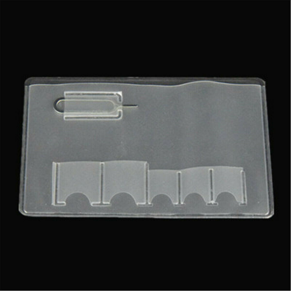 5X SIM Card Holder Storage Case For 5 Micro Sizes SIM Cards And Phone Eject Pin