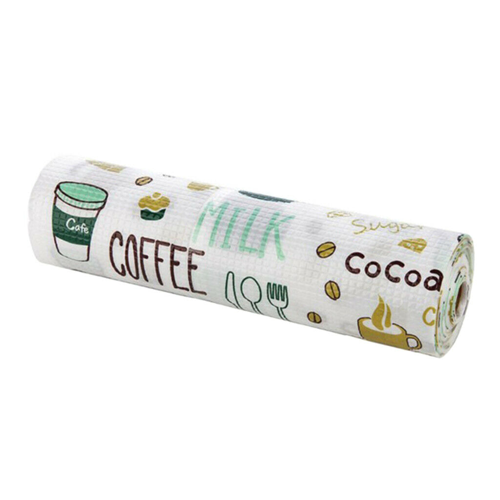 Colorful Non Slip Kitchen Cupbaord Fridge Drawer Liner Mat Roll 200x45cm