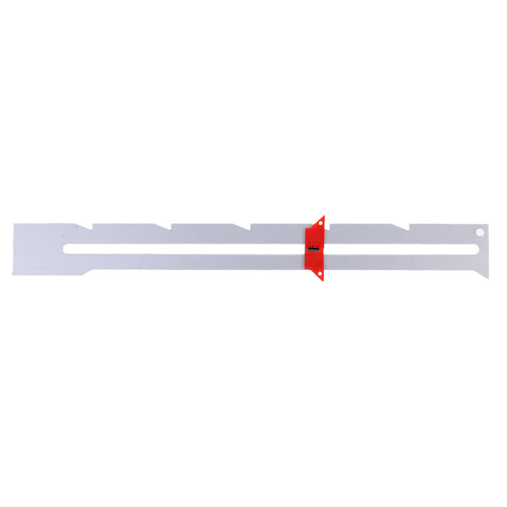 Sewing Measuring Gauge Ruler and Fabric Chalk for DIY Clothing Accessories