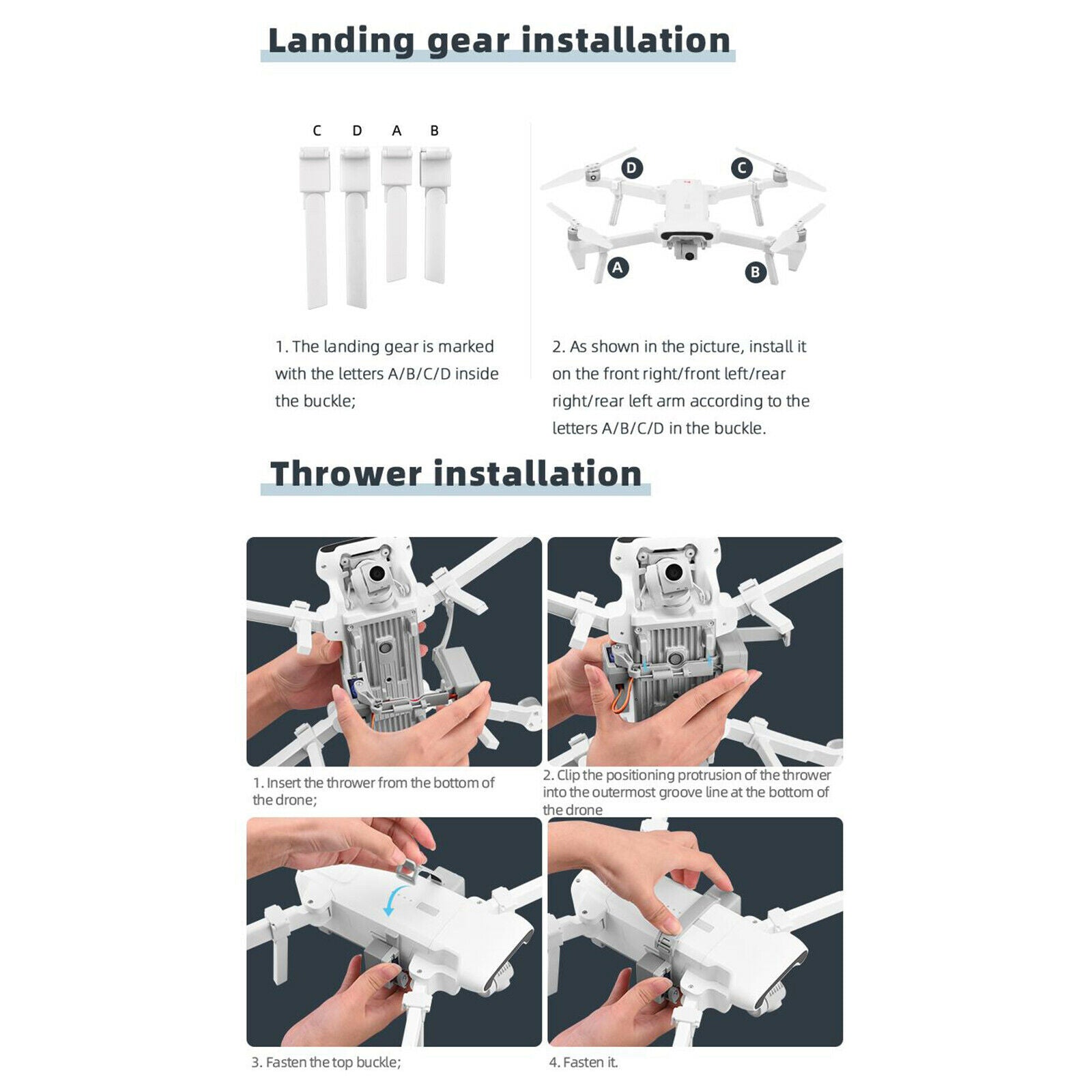 Remote Launchers Universal for FIMI X8SE Wedding Ring Fishing Lure Search