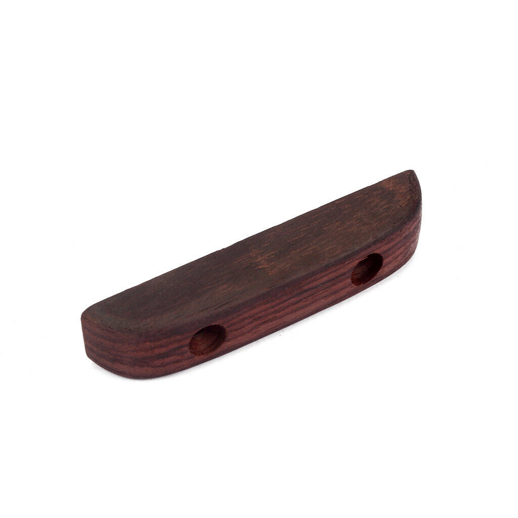2pcs Rosewood Thumb Rest with 4pcs Mounting Screw for Bass Guitar Parts