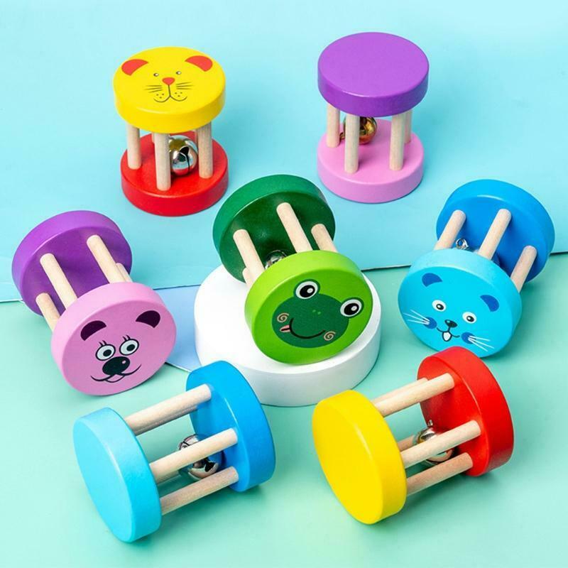 Birthday Gift for Baby Developmental Rattle Ball for Infant Newborn Handbell