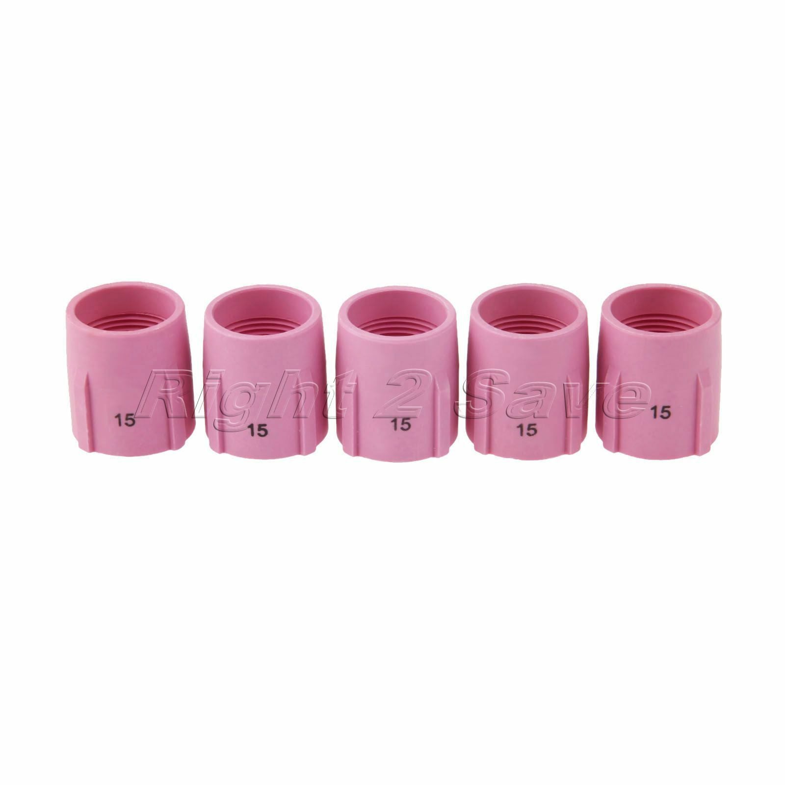 5X Replace TIG Welding Gas Lens Ceramic Cup 53N89 #15 For WP-9/17/18/20/26 Torch