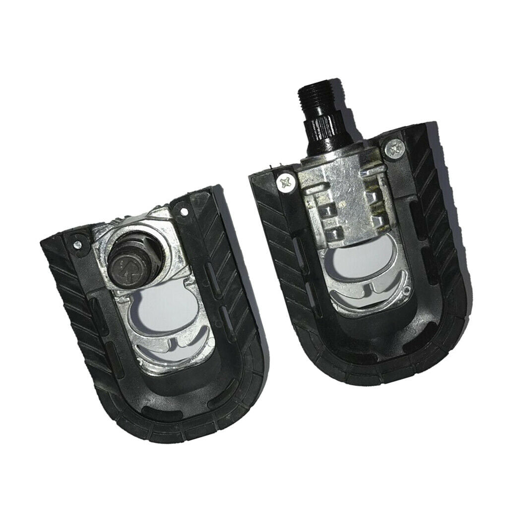 1 Pair Bicycle Pedals Aluminum & Plastic for Road/Mountain Bikes, BMX