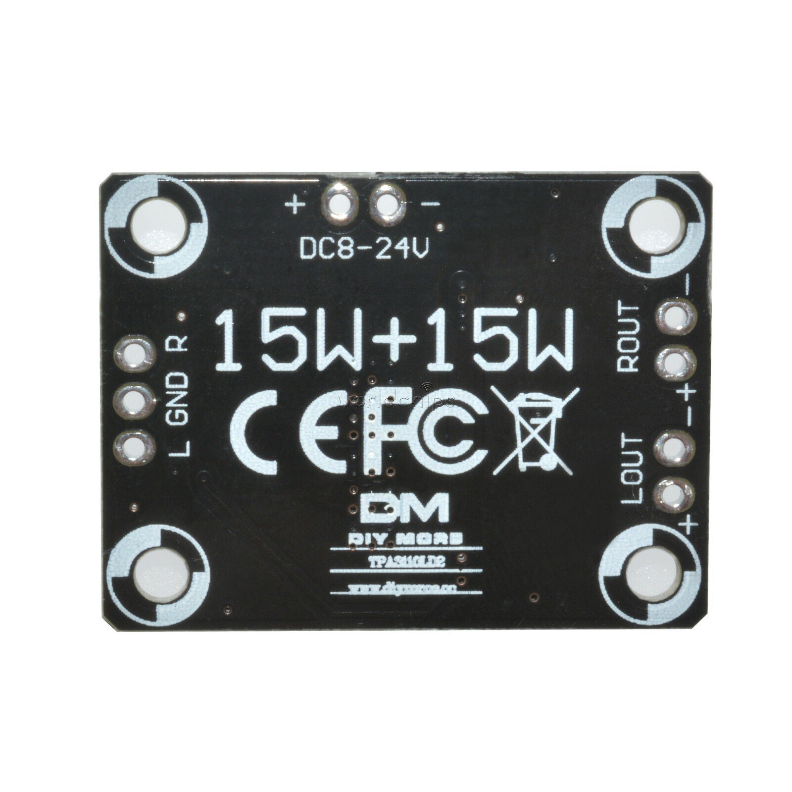 15W+15W TPA3110 2×15W Digital Audio Stereo Amplifier Module Board Mini Binaural