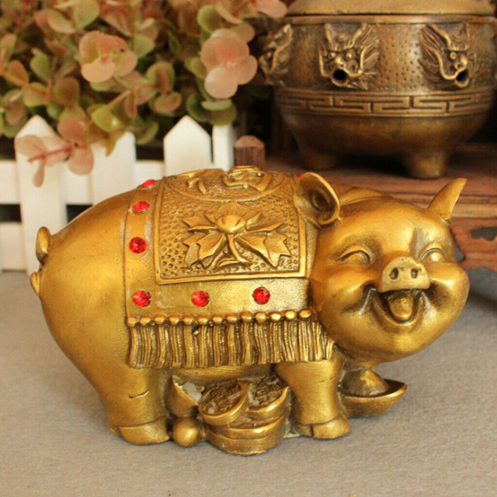 Chinese Zodiac Pig Year Golden