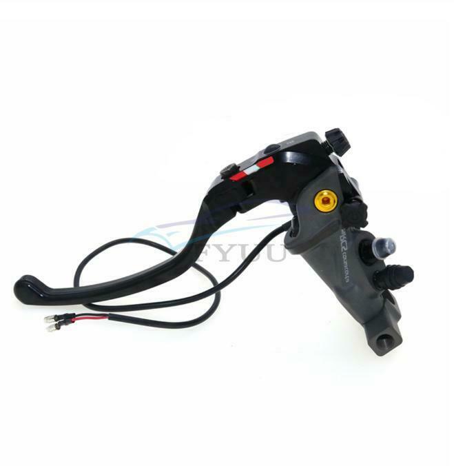 1PC 22MM Universal CNC Aluminum Alloy Motorcycle Brake Master Cylinder-Left Side