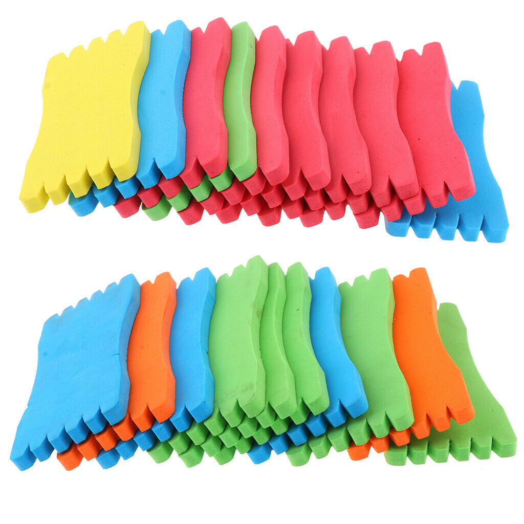 20 Pcs Foam Fishing Line Board Fishing Wrapping Board Wrapped Wire Spool Board