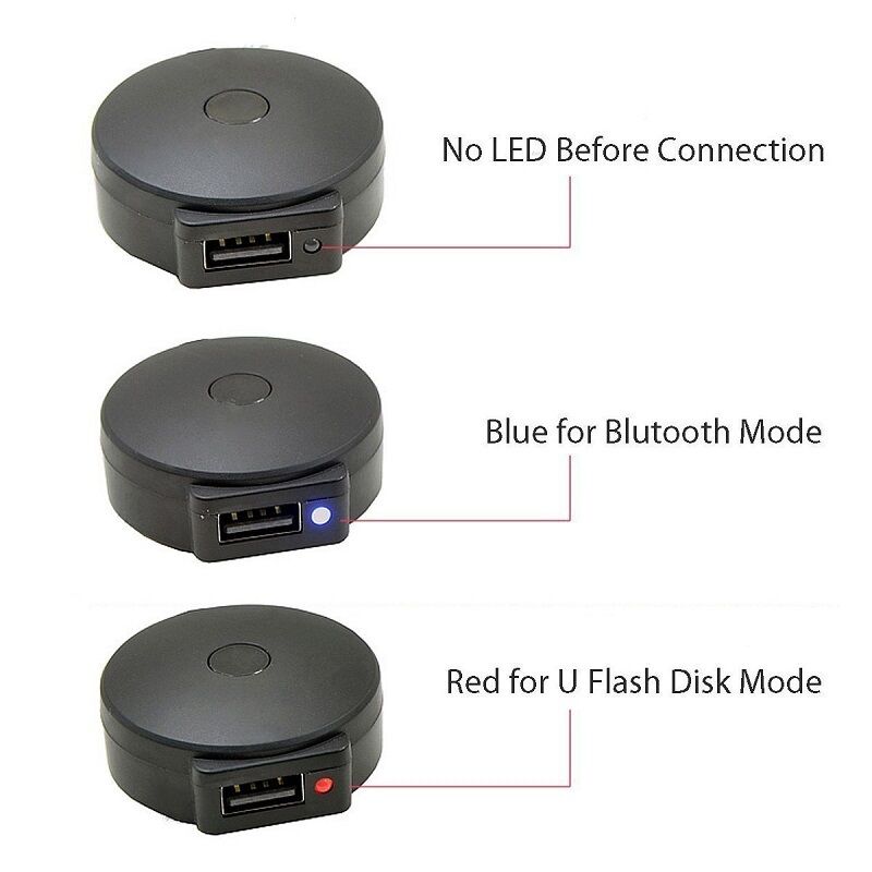 New Wireless Bluetooth Music Adapter MMI AUX Interface Cable For Mercedes-Benz