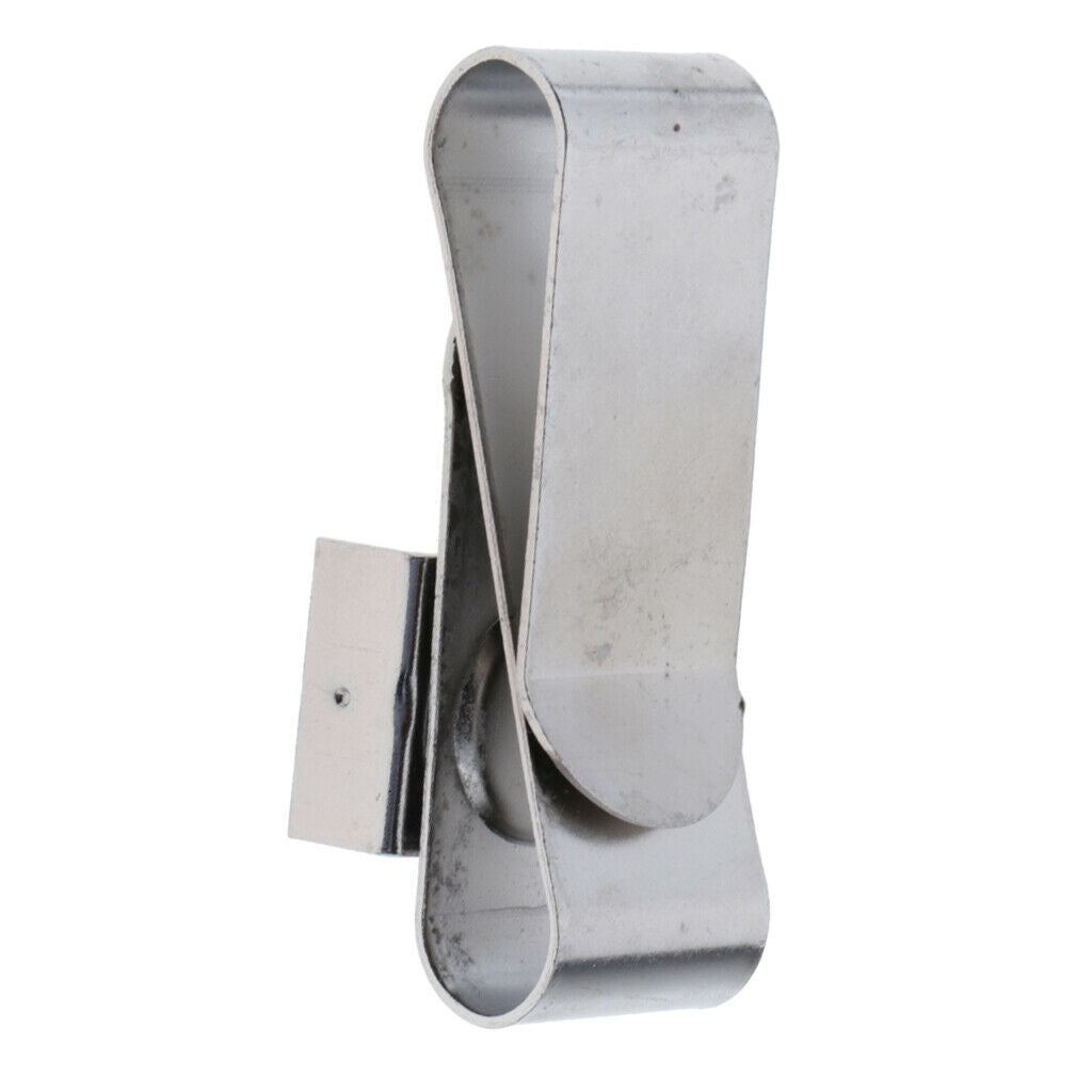 Stainless Steel Pool Chalk Holder Belt Clip For Snooker/Billiard
