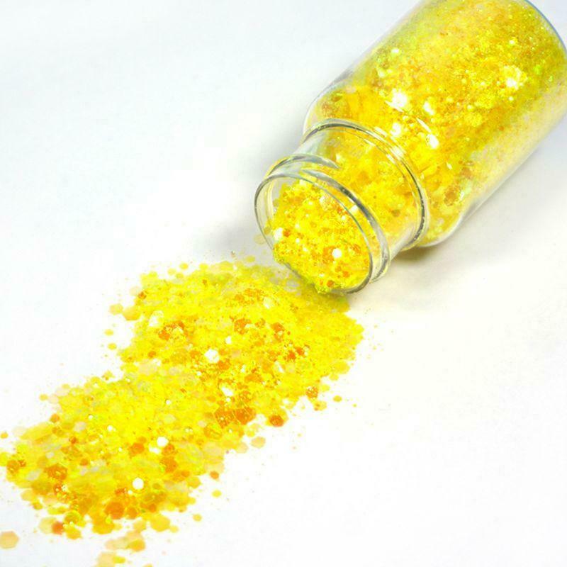 6 Pcs/set Glitter Filling Material Epoxy Filler Decoration Ornaments DIY Tool
