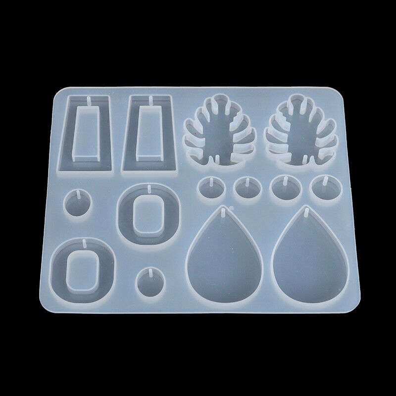 Earring Pendant Silicone Mold For DIY Jewelry Making Casting Moulds Jewel.l8