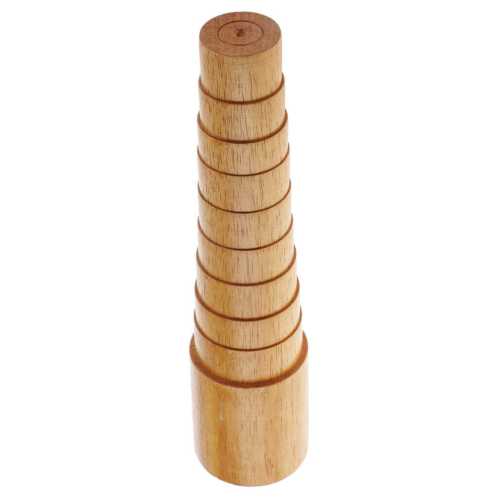 Wooden Step Bracelet Mandrel Sizer Adjust Bangle Sizing Wire Wrapping Tools
