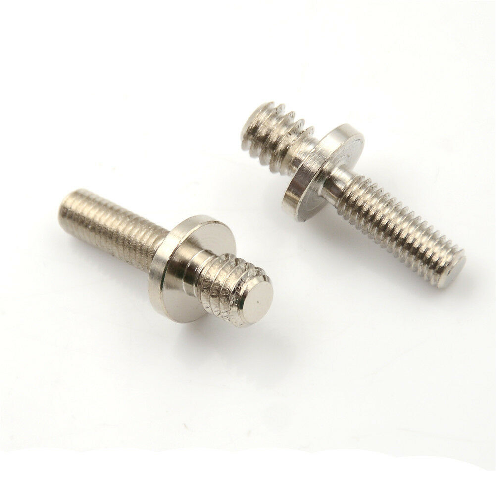 2x long 1/4" Male Threaded to M5 Male Threaded screw Adapter for tripod.ca.l8