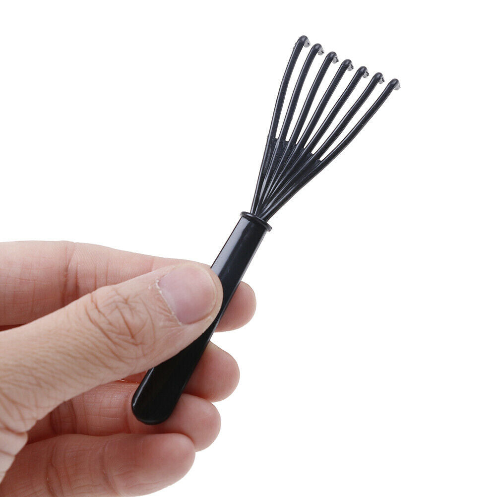 2Pcs/Set Hair Brush Comb Cleaner Remover Soft Hair Drop  Cleaning.l8