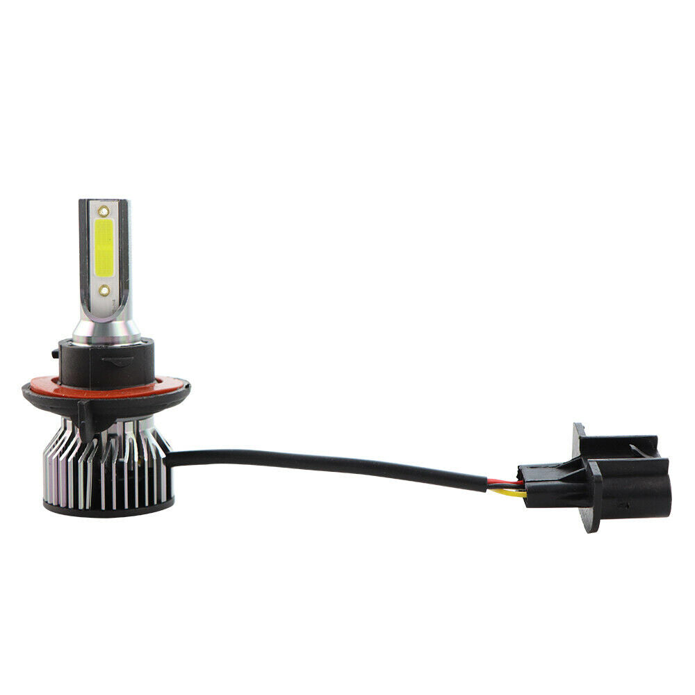 1Pair Auto 9008 H13 Mini Led Headlights Headlamps 72W/Set 16000LM 6000K White