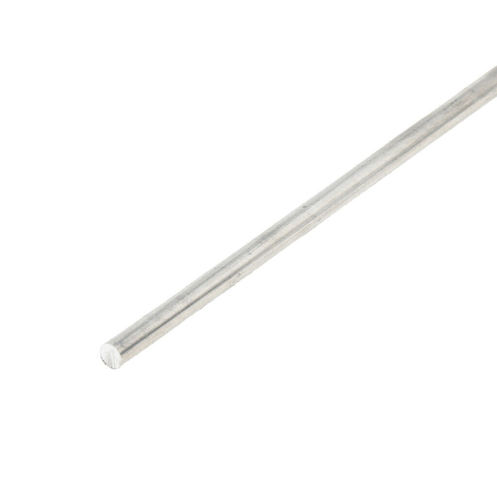 50cm X 6063 Aluminium Alloy Round Solid Rod Bar Shaft, Diam. 4mm Allows complex
