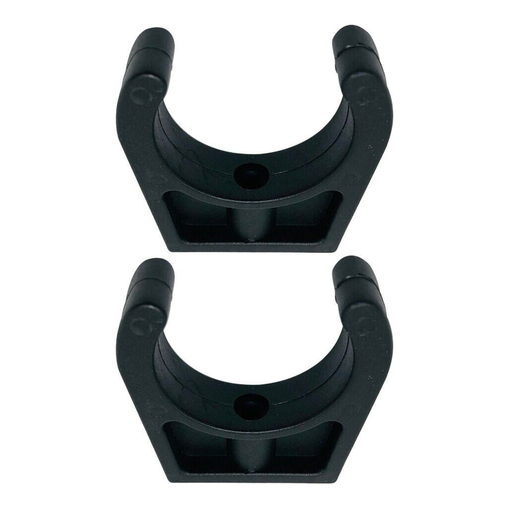 2x Boat Storage Clip for Ladder Paddle Pole Light Hook Storage Clip Black