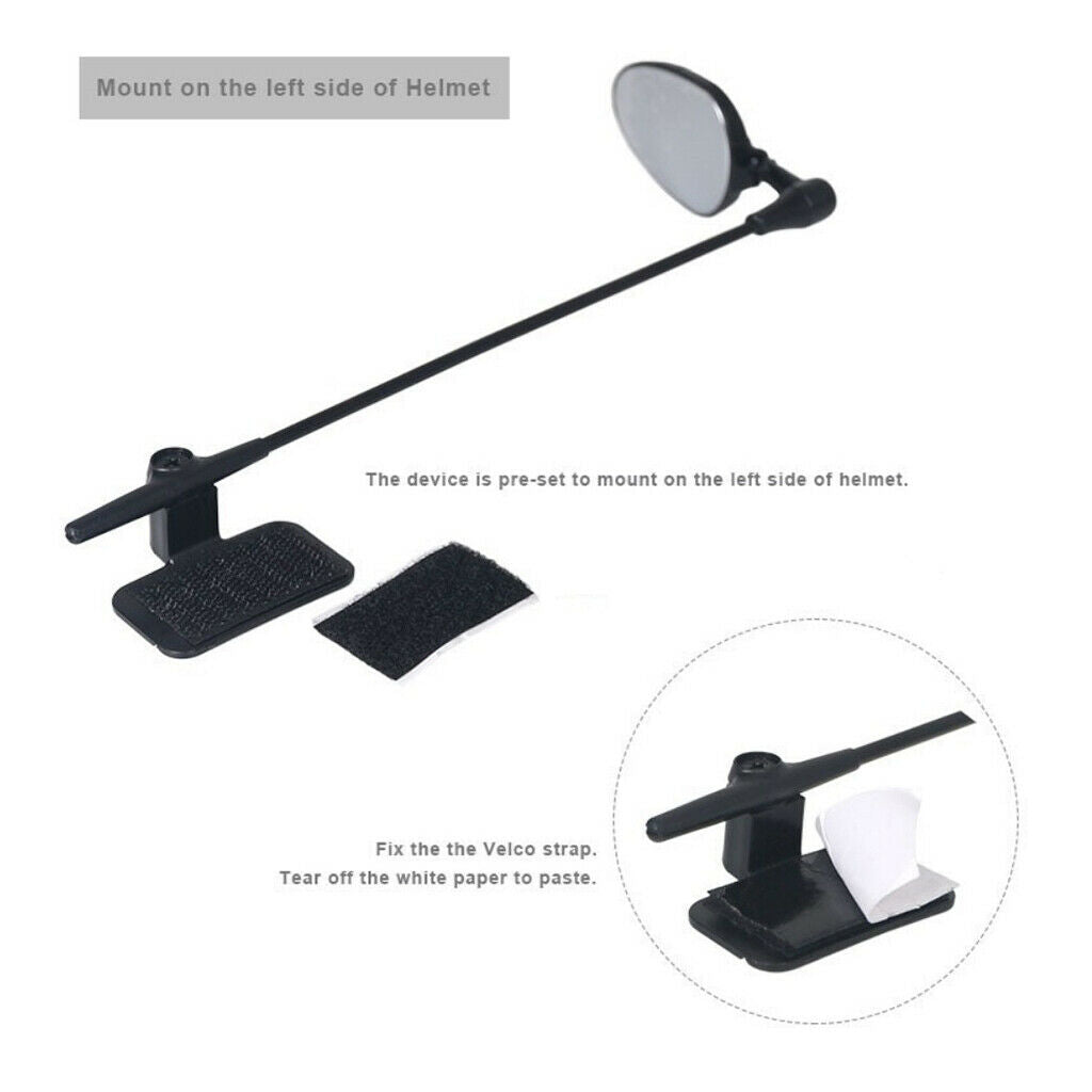 Bike Helmet Mirror Cycling Road Bicycle Rearview Mirrors Women Eyeglass