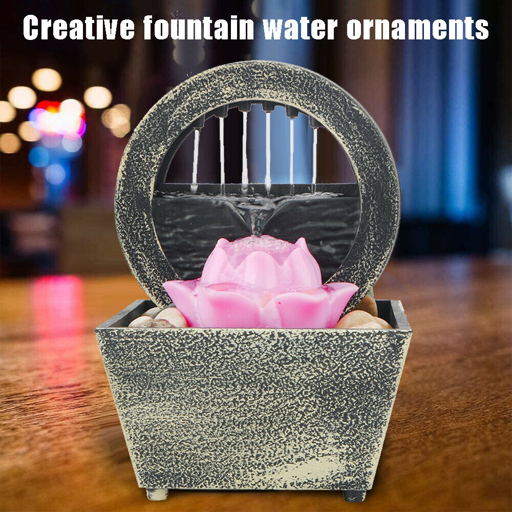 Water Flows Ornament Small Destop Decoration TableTop Ornaments Crafts  SUP