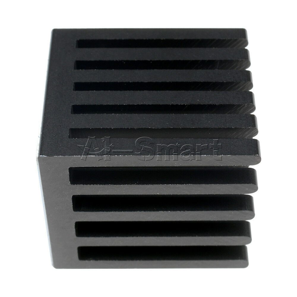 10PCS 22X22X25MM 22*22*25MM 3M8810 IC Heat Sink Aluminum Cooling Fin ADHESIVE