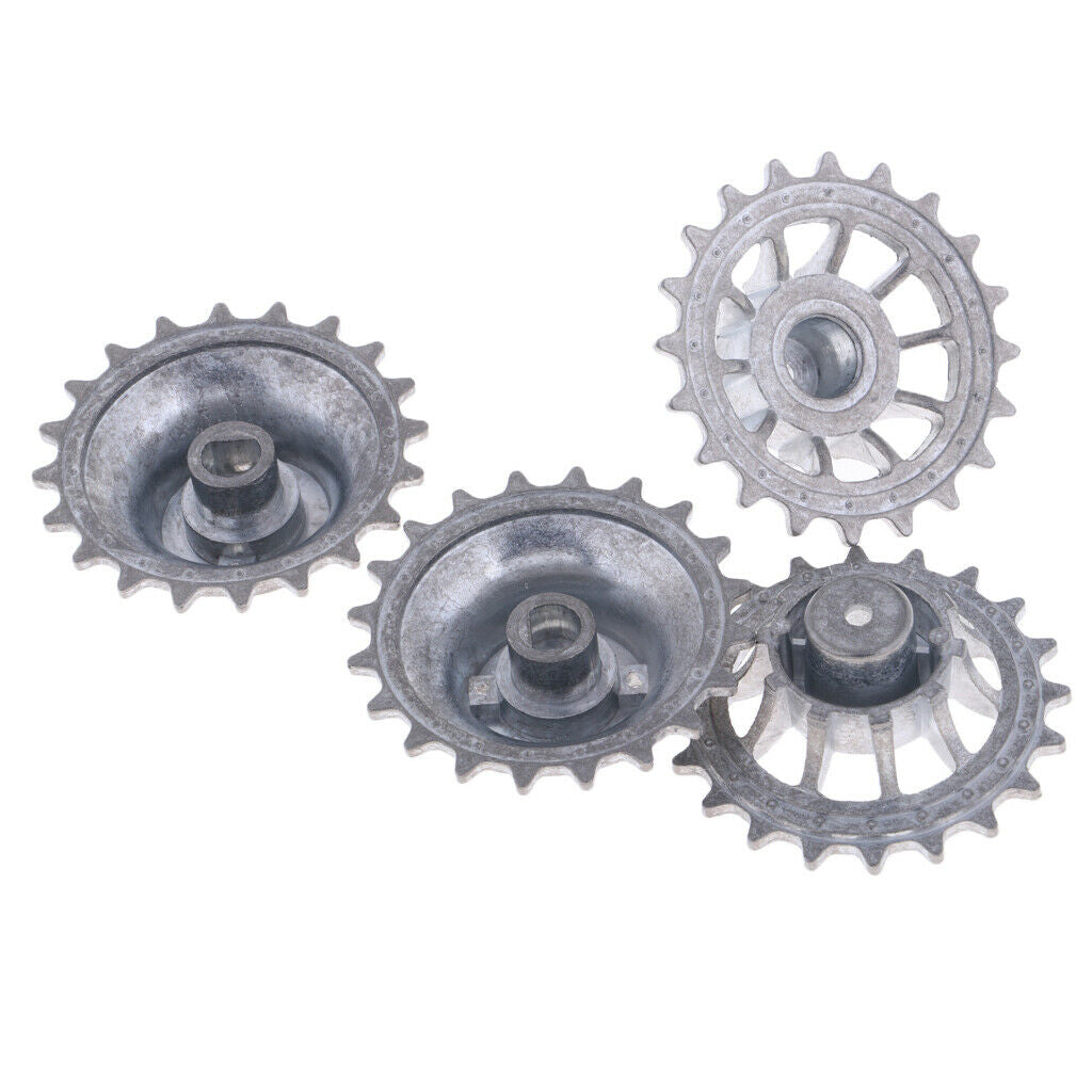 Metal Idler Wheel Drive Wheels for 1/16 German Tiger Tank 3818-1 Accessory