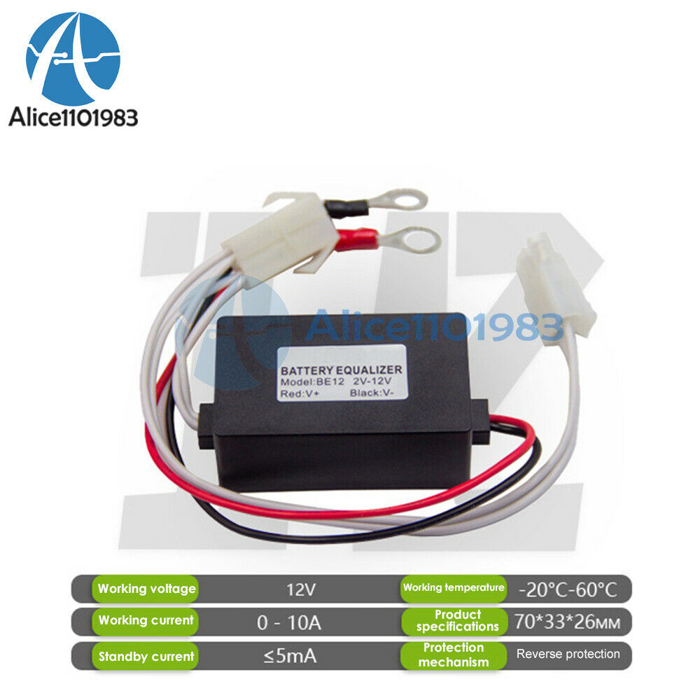 12V Battery Special Equalizer Balance Lead-acid Battery Balancer Module