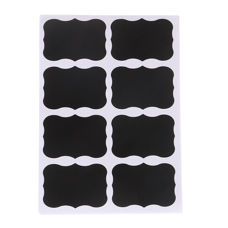 80Pcs/Set Waterproof Kitchen Spice Label Stickers Home Jars Bottles Tags .l8