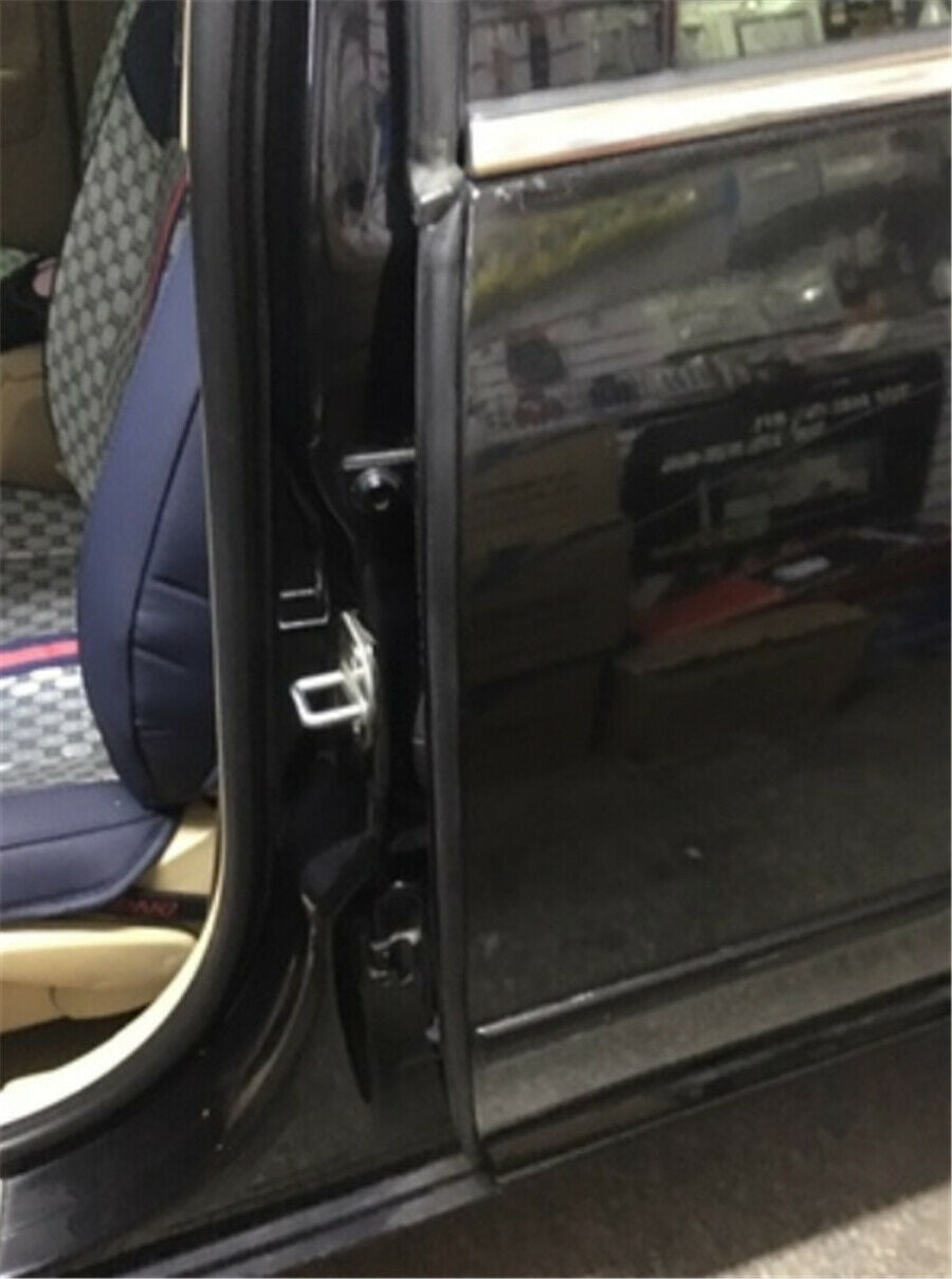 Universal 2pcs 31" B Pillar Rubber Seal Strip Car Rear Door Hinge Weatherstrip