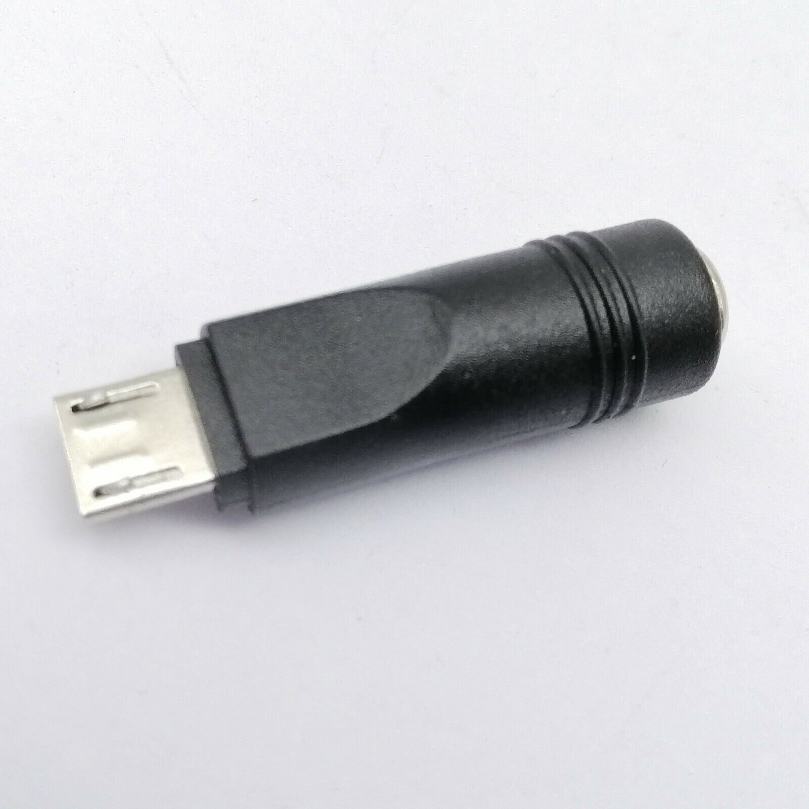 5pcs Micro USB 5 Pin Male To 5.5 x 2.1mm Female DC Power Charger Adapter