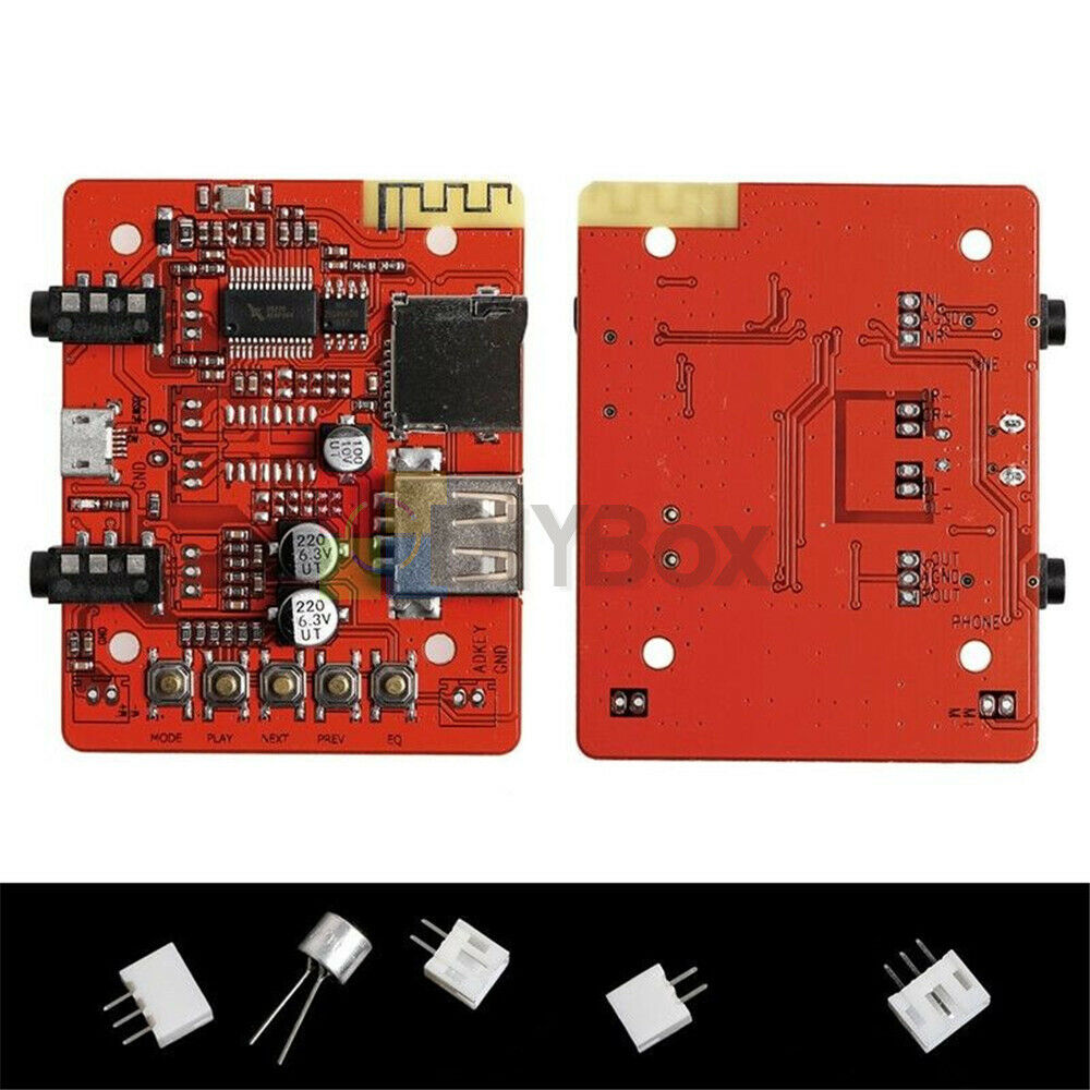5V Wireless Receiver Board Module Bluetooth Audio For Amplifier Stereo