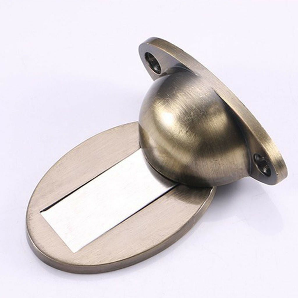 Magnetic Doorstop Doorstopper Door Stopper Catcher Holder Brushed Bronze