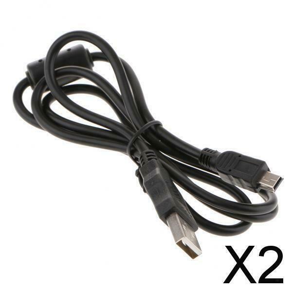 2X USB Cable For Canon  D30, D60, 5D 7D 10D 20D 30D 40D 50D 60D 60Da 70D, 100D