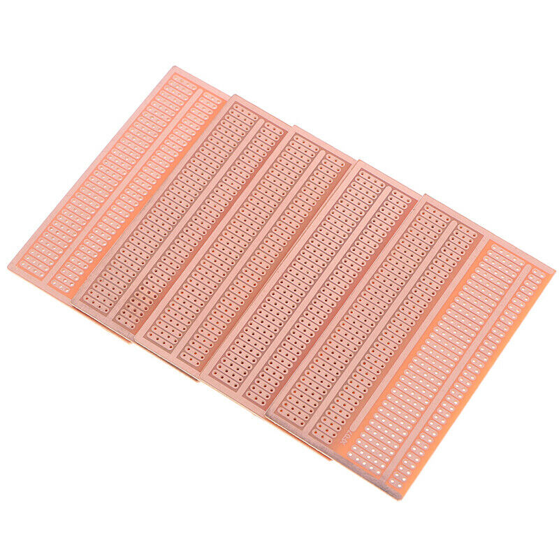 5PCS DIY Prototype Paper PCB Universal Experiment Matrix Circuit Board 5x9. TL