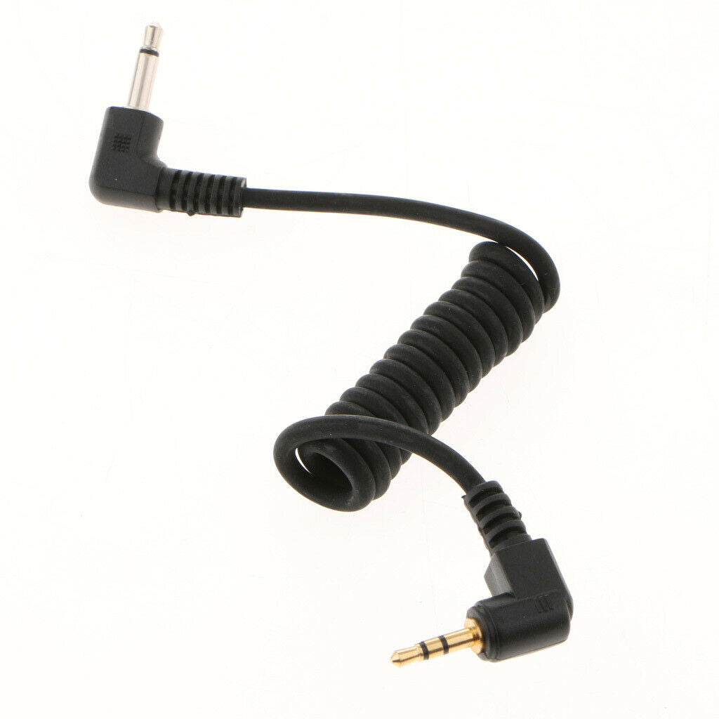 1 Meter 2.5mm To 3.5mm Male Plug Flash PC Sync