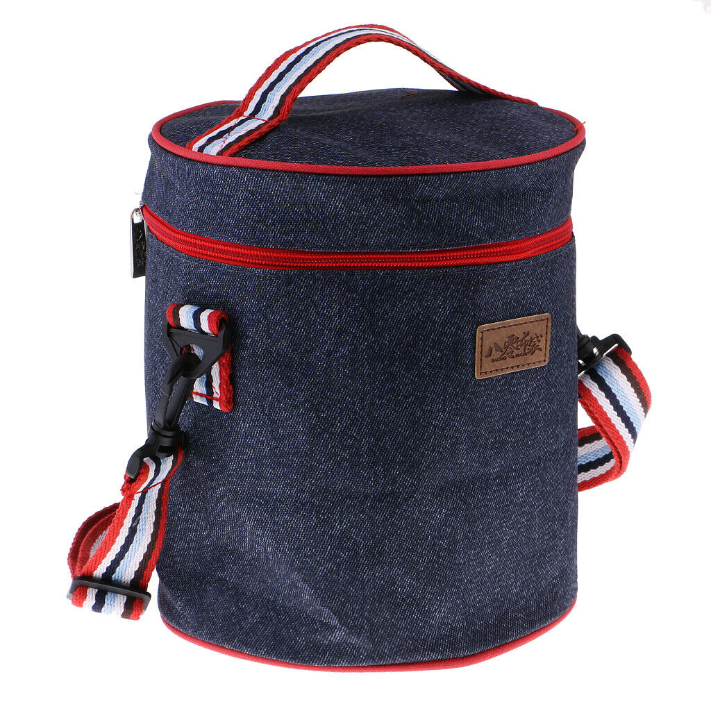 Portable Cooler Bag - Cooler Bag for Child Work Picnic - Dark Blue, #8 20x25cm