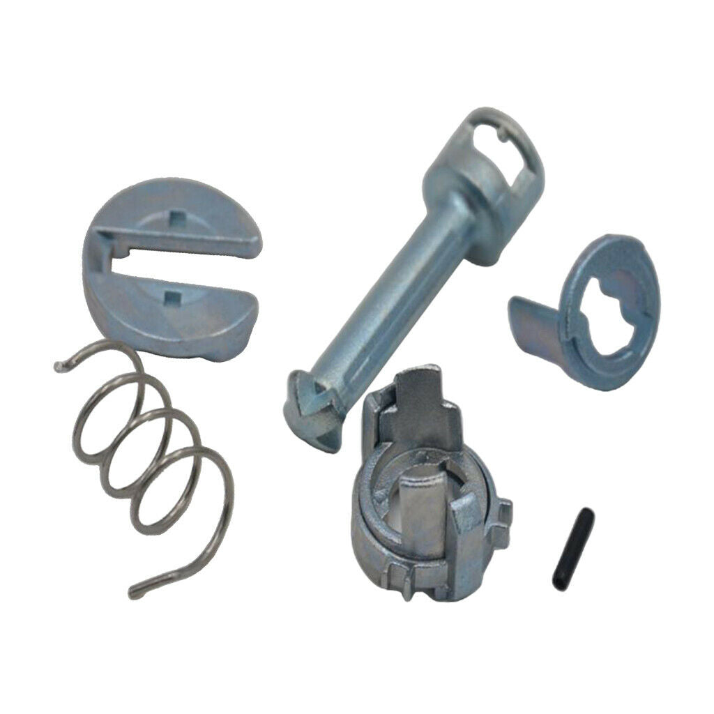Front Door Lock Key Cylinder Barrel Kit Set L/R 45MM 1.77" For BMW E46