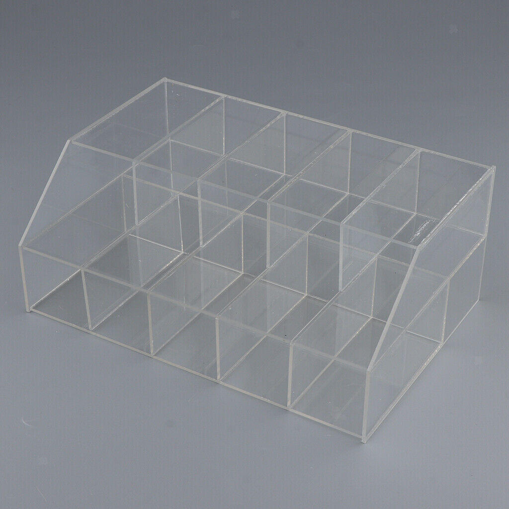 Acrylic Makeup Brush Lipstick Stand Cosmetic Organizer Display