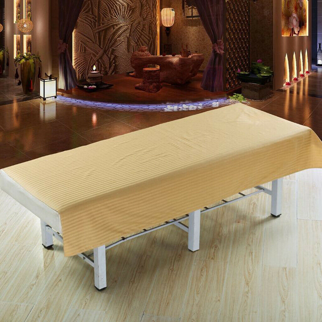 Beauty Massage SPA Treatment Bed Table Cover Sheet 120x190cm Camel