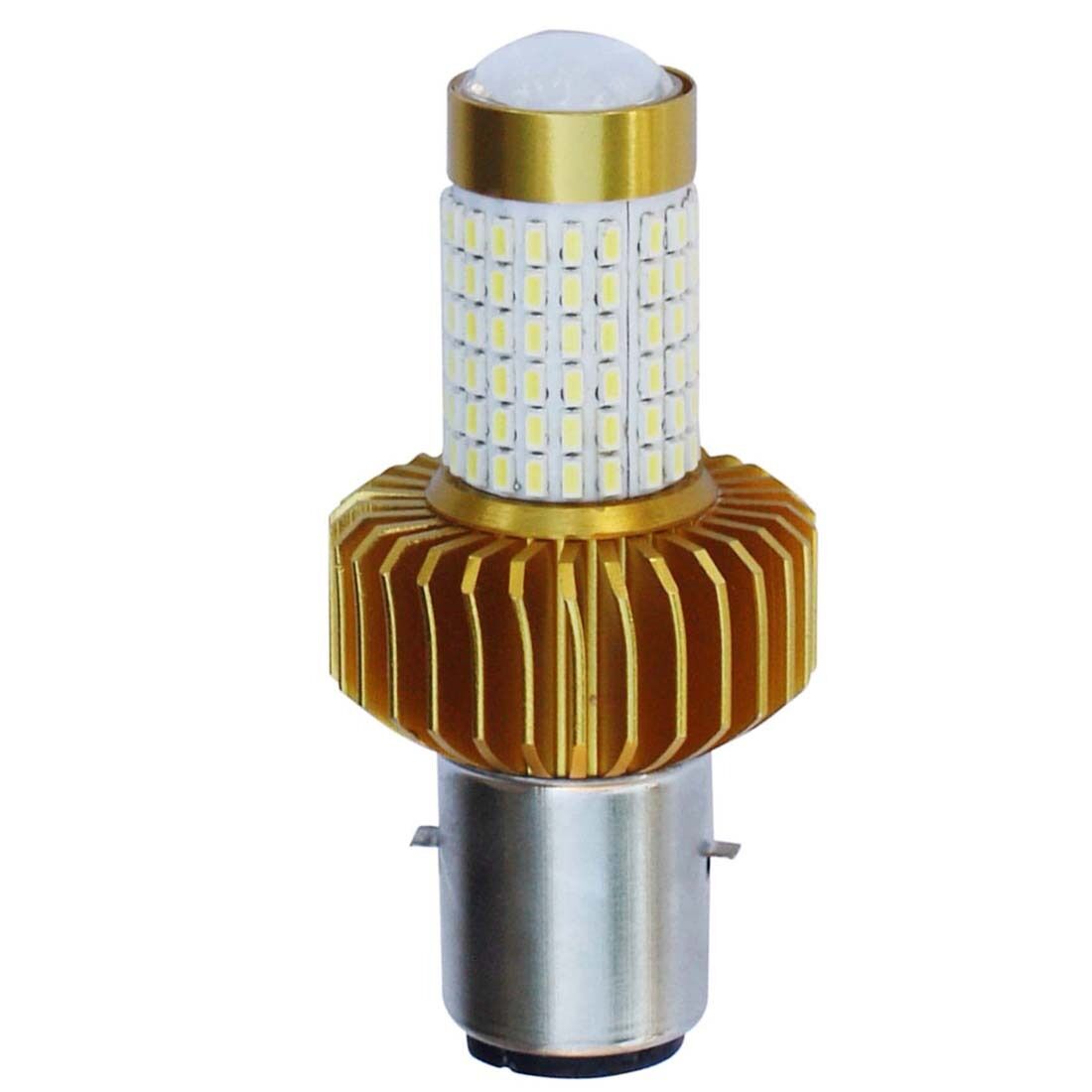 1X 12-80v 144SMD 1800LM White H6 BA20D LED E-bike Electric Bike Motor/Moped