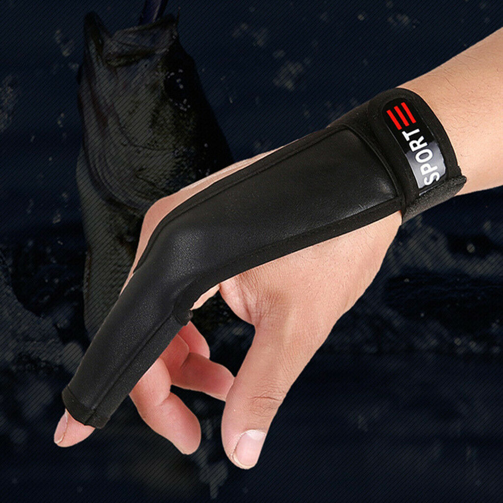Elastic Fishing Single Finger Gloves Non-Slip Women Men One Finger Glove
