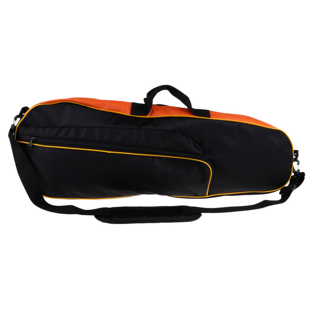 Large capacity racket equipment carrying case for badminton