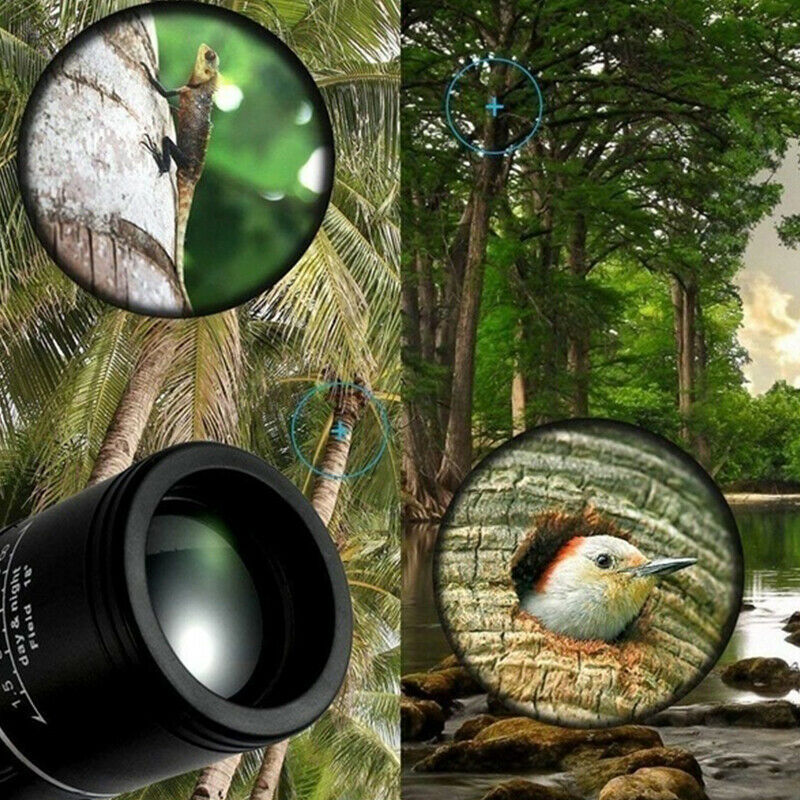Sports Hunting Zoomable Monocular Low Light Night Vision Telescope Binocular TH