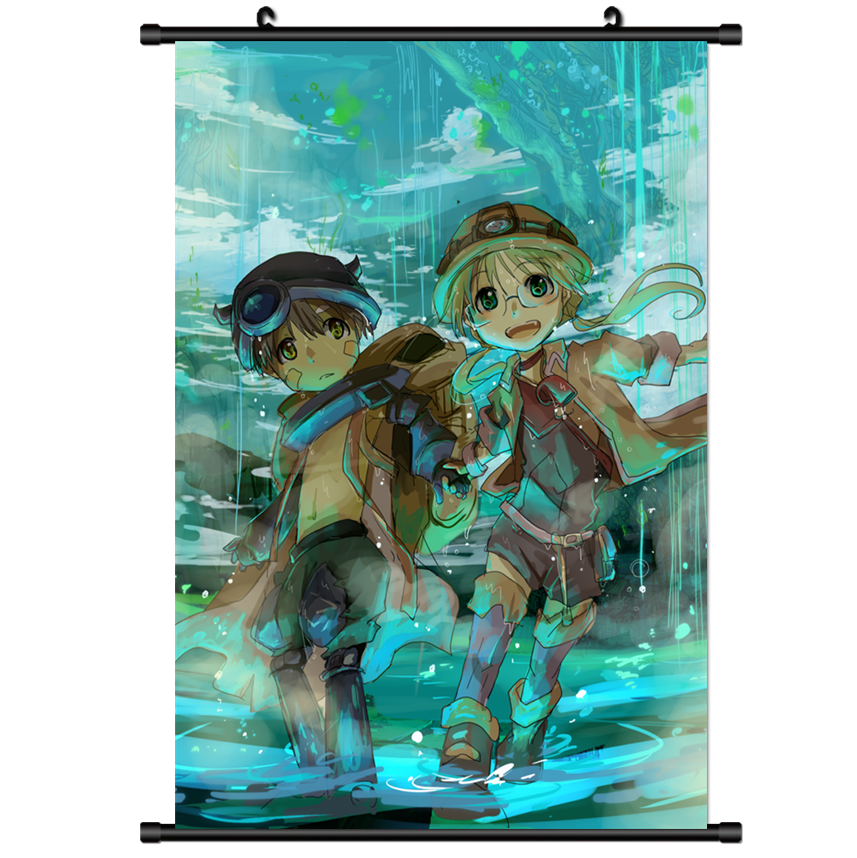 New Anime Made in Abyss Wall Poster Scroll Home Decor 2675