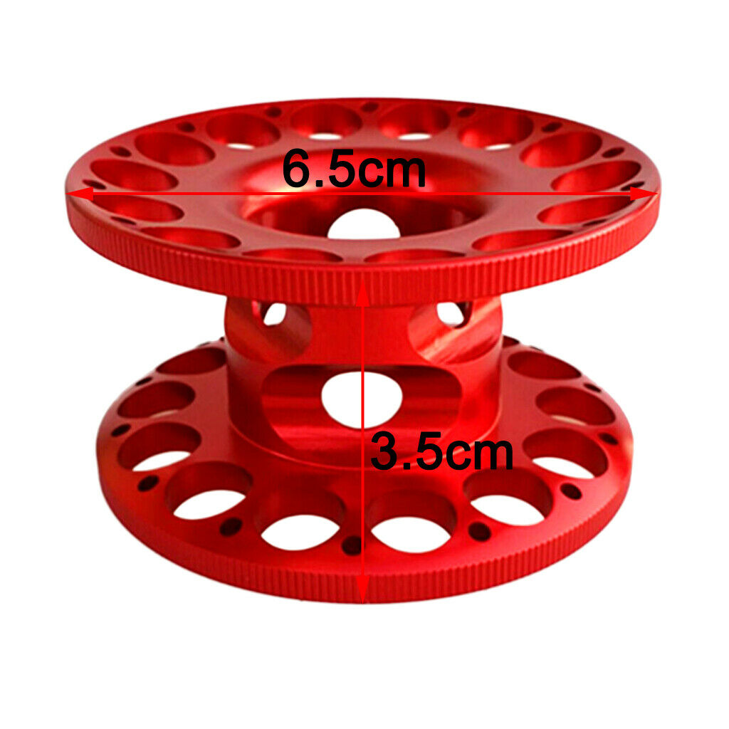 Performance Compact Aluminum Diver Finger Reel Wreck Scuba Diving Tech Spool