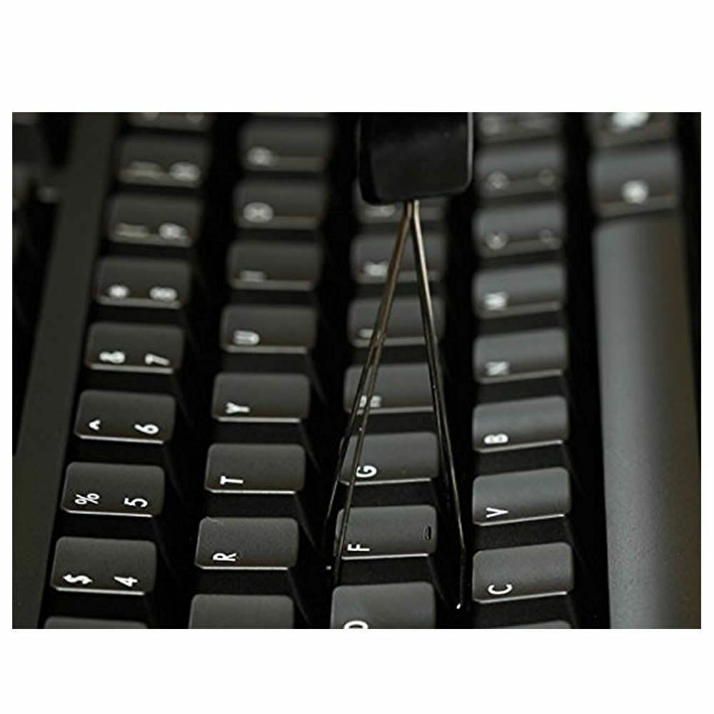 Keyboard Key Keycap Puller Key Cap Remover With Unloading Steel Cleaning Tool