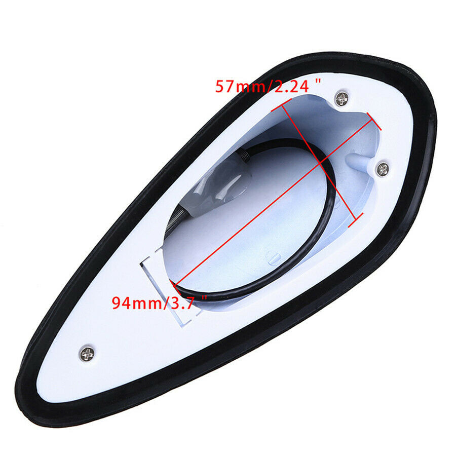 1pcs Shark Fin Roof Aerial FM AM Radio Signa FM Antennas auto ceiling decoration
