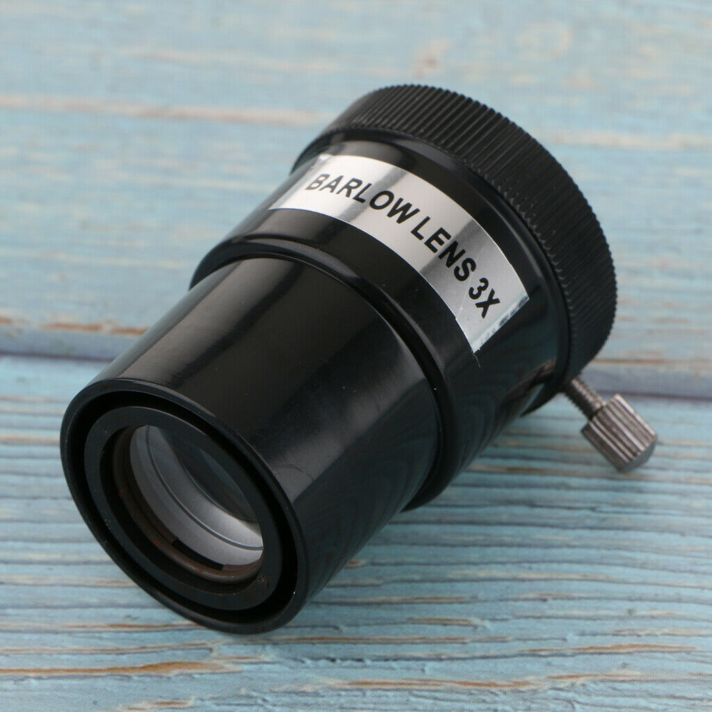 Telescope Eyepiece Barlow Lens 3X Magnification 1.25" Universal M42 Thread
